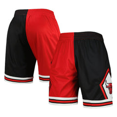 Mitchell & Ness Chicago Bulls Hardwood Classics 1997 Split Swingman Shorts Black/Red