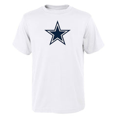 Dallas Cowboys Outerstuff Youth Primary Logo T-Shirt - White - NFL