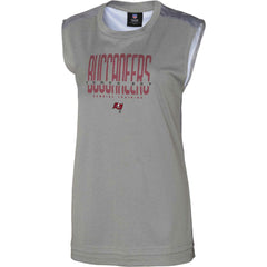Tampa Bay Buccaneers Women's No Sweat Tank Top - Gray - NFL