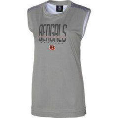 Cincinnati Bengals Women's No Sweat Tank Top - Gray - NFL