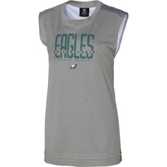 Philadelphia Eagles Women's No Sweat Tank Top - Gray - NFL
