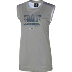 Seattle Seahawks Women's No Sweat Tank Top - Gray - NFL