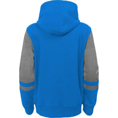 Los Angeles Chargers Preschool Stadium Color Block Full-Zip Hoodie - Powder Blue - NFL