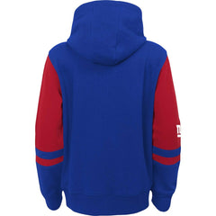 New York Giants Preschool Stadium Color Block Full-Zip Hoodie - Royal - NFL