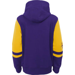 Minnesota Vikings Preschool Stadium Color Block Full-Zip Hoodie - Purple - NFL