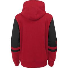 Atlanta Falcons Youth Colorblock Full-Zip Hoodie - Red - NFL