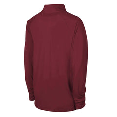 Arizona Cardinals Combine Authentic Raglan Quarter-Zip Top - Cardinal - NFL