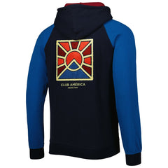 Club America Pride Raglan Pullover Hoodie Navy/Blue