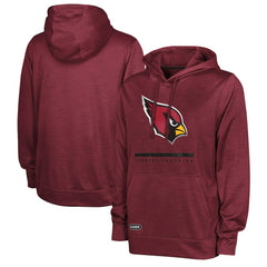 Arizona Cardinals Speed Drill Streak Pullover Hoodie - Cardinal - NFL