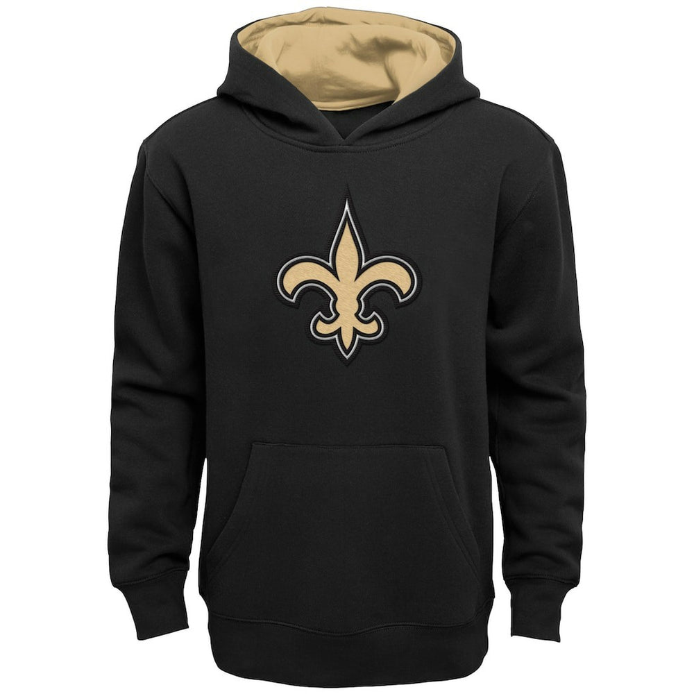 New Orleans Saints Outerstuff Preschool Prime Pullover Hoodie - Black - NFL