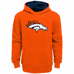 Denver Broncos Youth Prime Pullover Hoodie - Orange - NFL