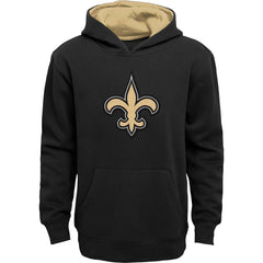 New Orleans Saints Youth Prime Pullover Hoodie - Black - NFL