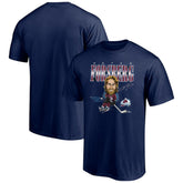 Peter Forsberg Colorado Avalanche Player Caricature T-Shirt - Navy | NHL online