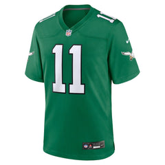 A.J. Brown Philadelphia Eagles Youth Game Jersey - Kelly Green - Nike