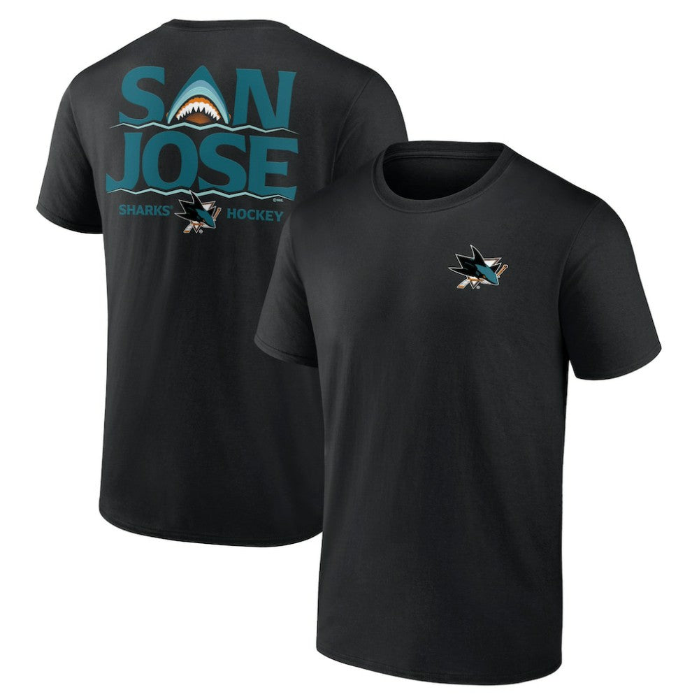 San Jose Sharks Territorial T-Shirt - Black | NHL near me