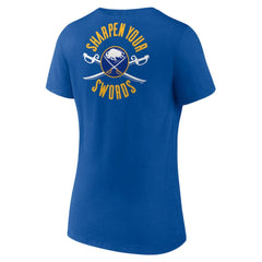 Buffalo Sabres Women's Territorial V-Neck T-Shirt - Royal | NHL discount