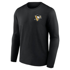 Pittsburgh Penguins Territorial Long Sleeve T-Shirt - Black | NHL on sale