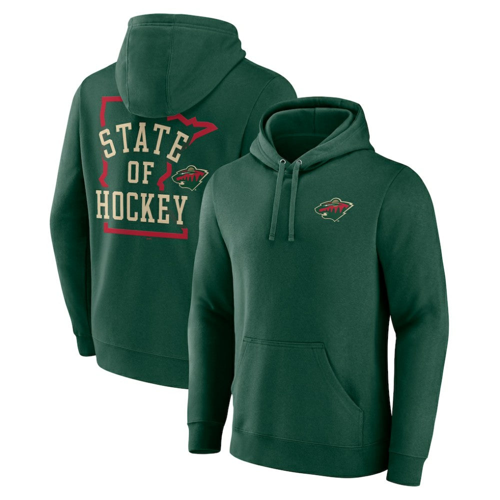 Minnesota Wild Territorial Pullover Hoodie - Green | NHL on sale