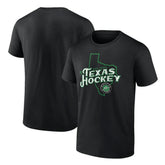 Dallas Stars Represent T-Shirt - Black | NHL Lifestyle