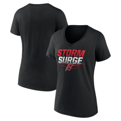 Carolina Hurricanes Women's Represent V-Neck T-Shirt - Black | NHL near me