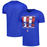Philadelphia 76ers Stadium Essentials City Skyline T-Shirt Royal
