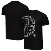 Brooklyn Nets Stadium Essentials Unisex Element Logo Pop T-Shirt Black