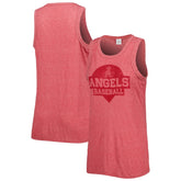 Los Angeles Angels Soft as a Grape Women's Tri-Blend Tank Top Near Me