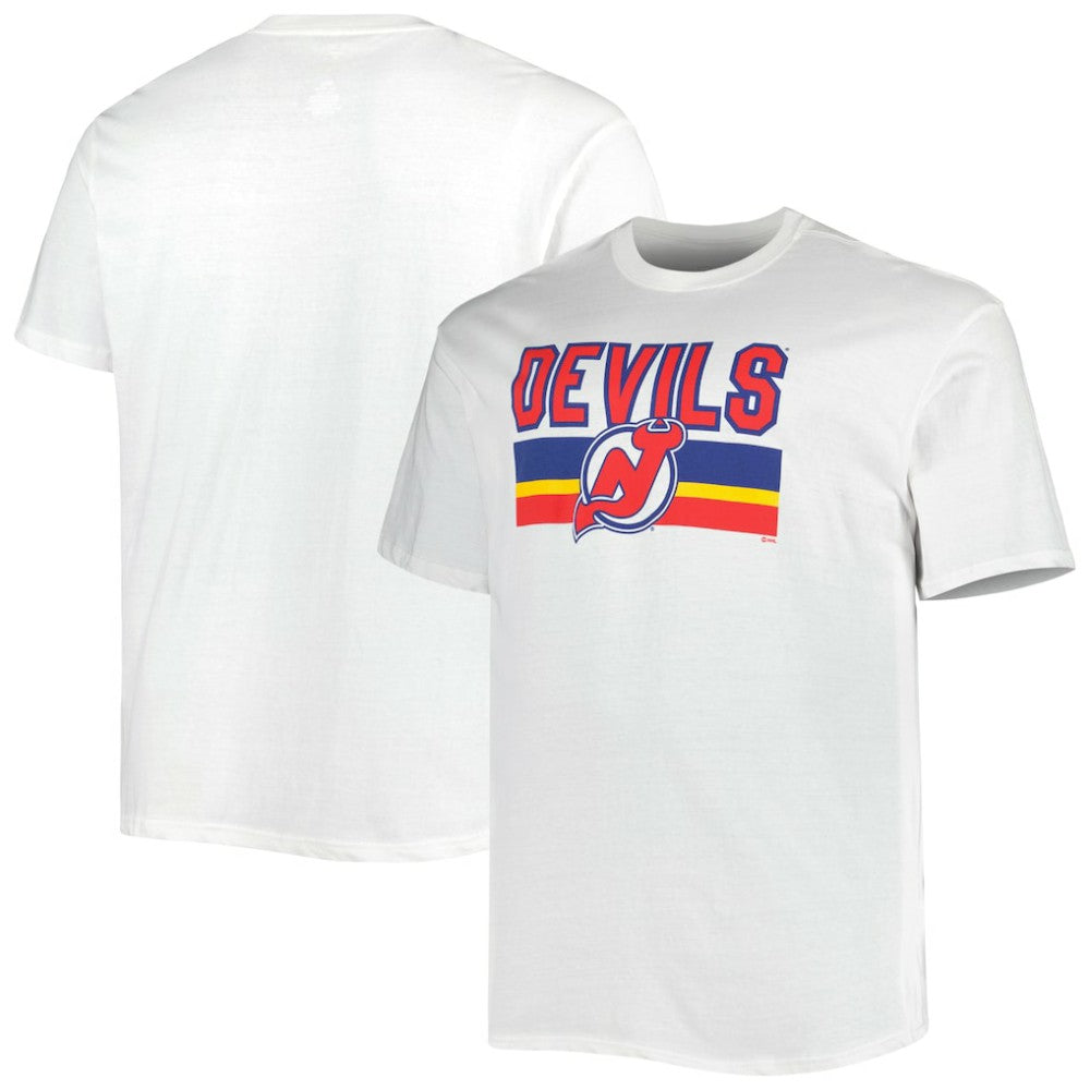New Jersey Devils Fanatics Big & Tall Special Edition 2.0 T-Shirt - White | Fanatics online