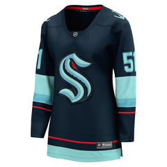 Shane Wright Seattle Kraken Fanatics Women's Home Breakaway Jersey - Deep Sea Blue | Fanatics on sale