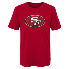San Francisco 49ers Preschool Primary Logo T-Shirt - Scarlet - NFL