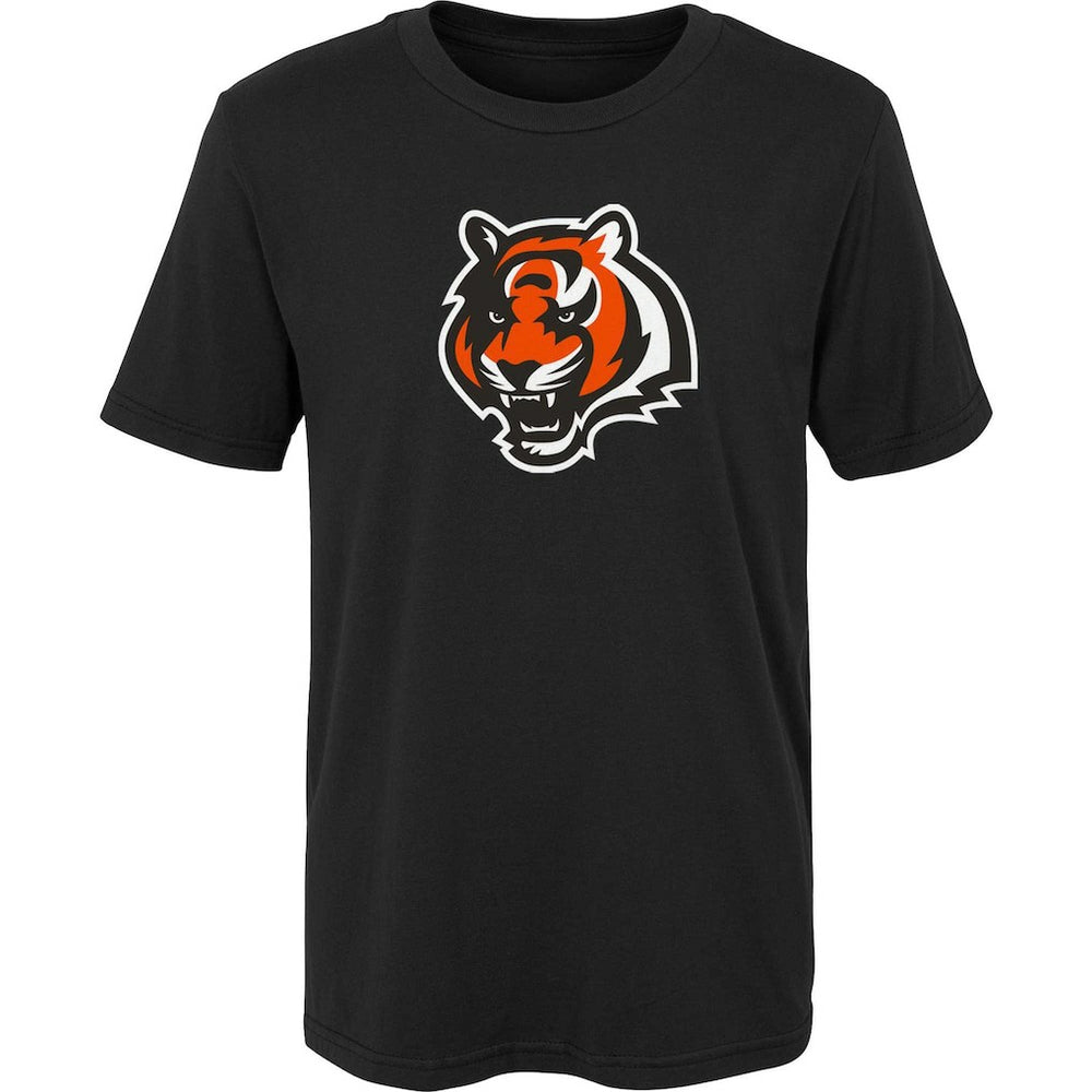 Cincinnati Bengals Preschool Primary Logo T-Shirt - Black - NFL