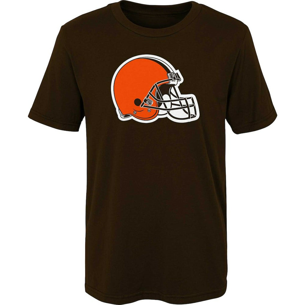 Cleveland Browns Preschool Primary Logo T-Shirt - Brown - NFL