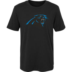 Carolina Panthers Preschool Primary Logo T-Shirt - Black - NFL