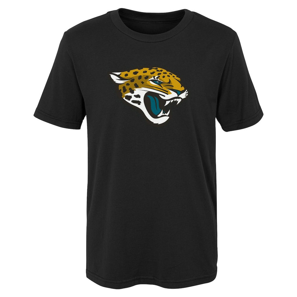 Jacksonville Jaguars Preschool Primary Logo T-Shirt - Black - NFL