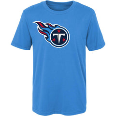 Tennessee Titans Preschool Primary Logo T-Shirt - Light Blue - NFL