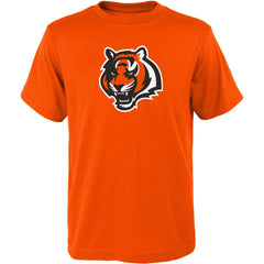 Cincinnati Bengals Outerstuff Youth Primary Logo T-Shirt - Orange - NFL