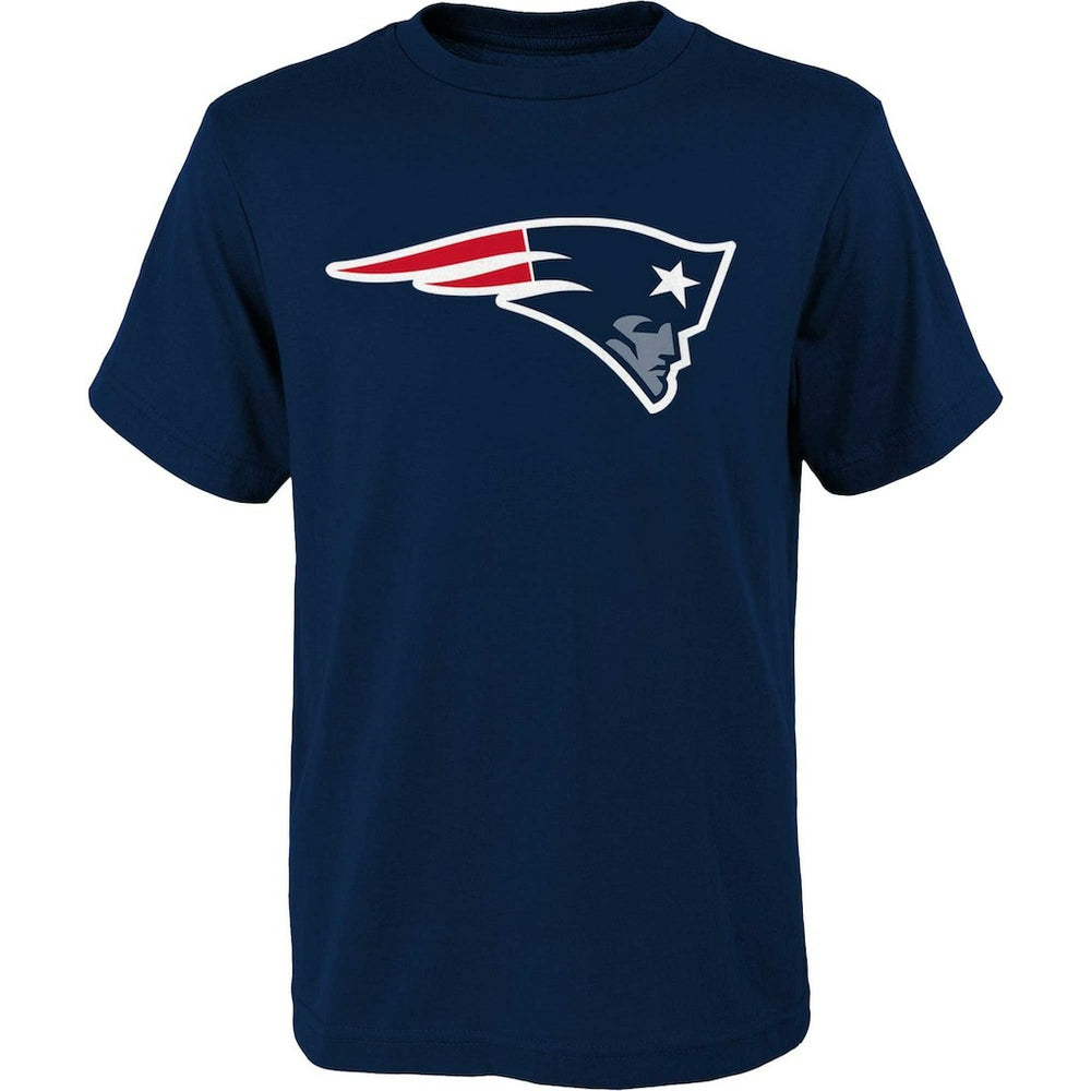 New England Patriots Outerstuff Youth Primary Logo T-Shirt - Navy - NFL