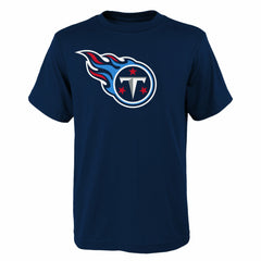 Tennessee Titans Outerstuff Youth Primary Logo T-Shirt - Navy - NFL