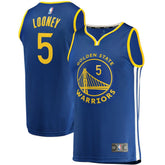 Fanatics Kevon Looney Golden State Warriors Fast Break Replica Jersey Icon Editi- Blue