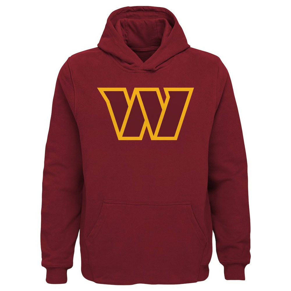 Washington Commanders Youth Team Logo Pullover Hoodie - Burgundy - NFL