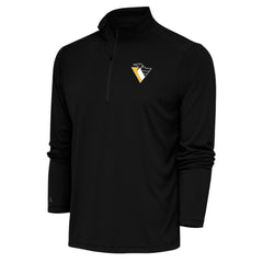Pittsburgh Penguins Antigua Special Edition 2.0 Tribute Quarter-Zip Pullover Top - Black | NHL discount