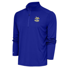 St. Louis Blues Antigua Special Edition 2.0 Tribute Quarter-Zip Pullover Top - Royal | NHL Lifestyle