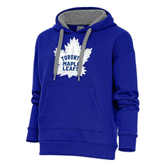 Toronto Maple Leafs Antigua Women's Special Edition 2.0 Victory Pullover Hoodie - Royal | NHL Clearance