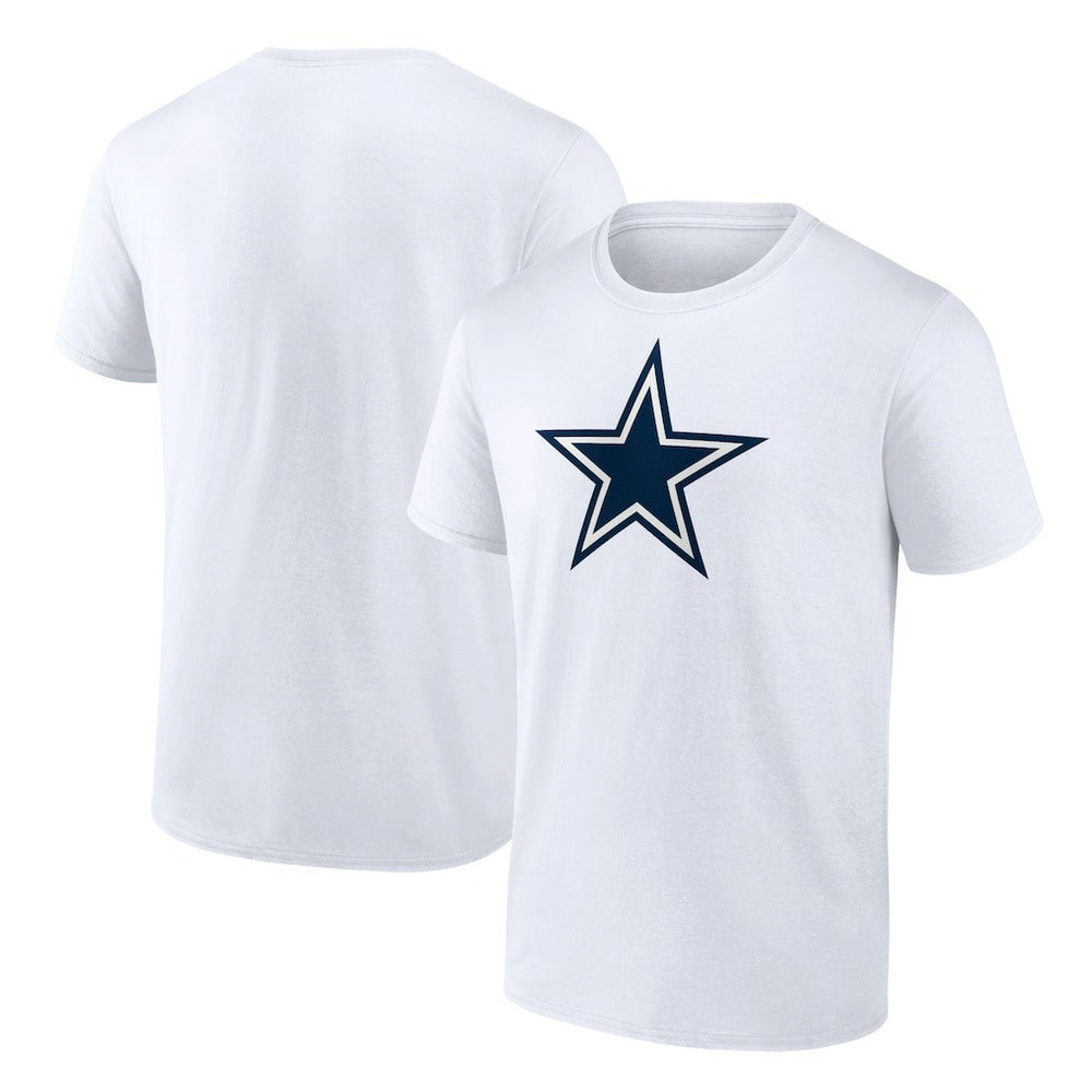 Dallas Cowboys Primary Logo T-Shirt - White - Fanatics