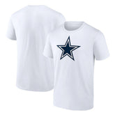Dallas Cowboys Primary Logo T-Shirt - White - Fanatics