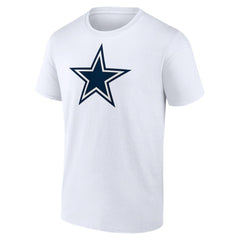 Dallas Cowboys Primary Logo T-Shirt - White - Fanatics