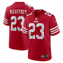 Christian McCaffrey San Francisco 49ers Game Player Jersey - Scarlet - Nike