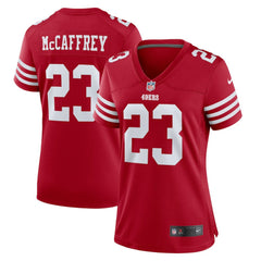 Christian McCaffrey San Francisco 49ers Women's Player Jersey - Scarlet - Nike