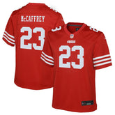Christian McCaffrey San Francisco 49ers Youth Game Jersey - Scarlet - Nike