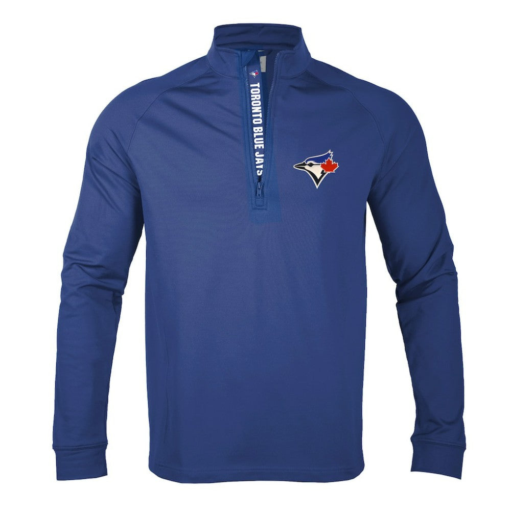 Toronto Blue Jays Levelwear Calibre Quarter-Zip Pullover Top Outlet